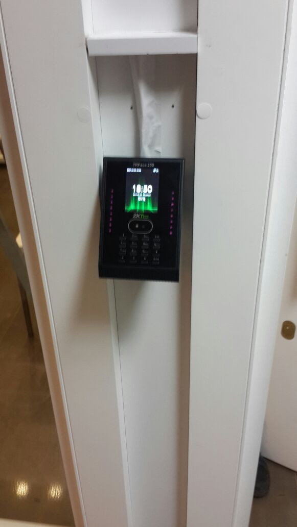 TRFace 200 Yüz Tanıma Sistemi Montaj Görüntüleri